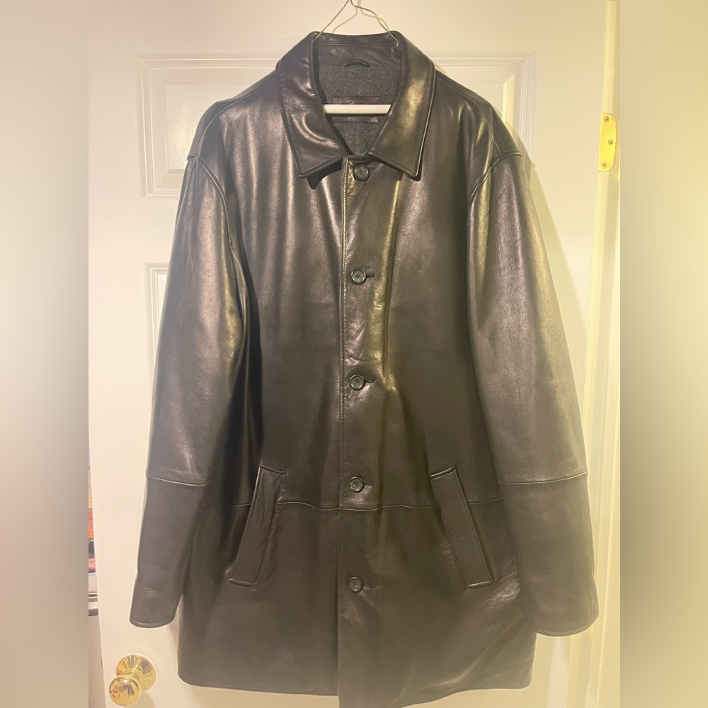 Leather jacket